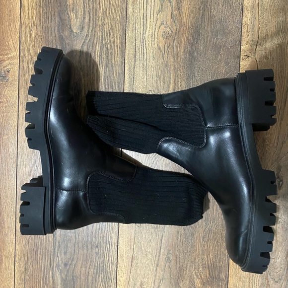 Zara Shoes Zara Sock Boots Poshmark